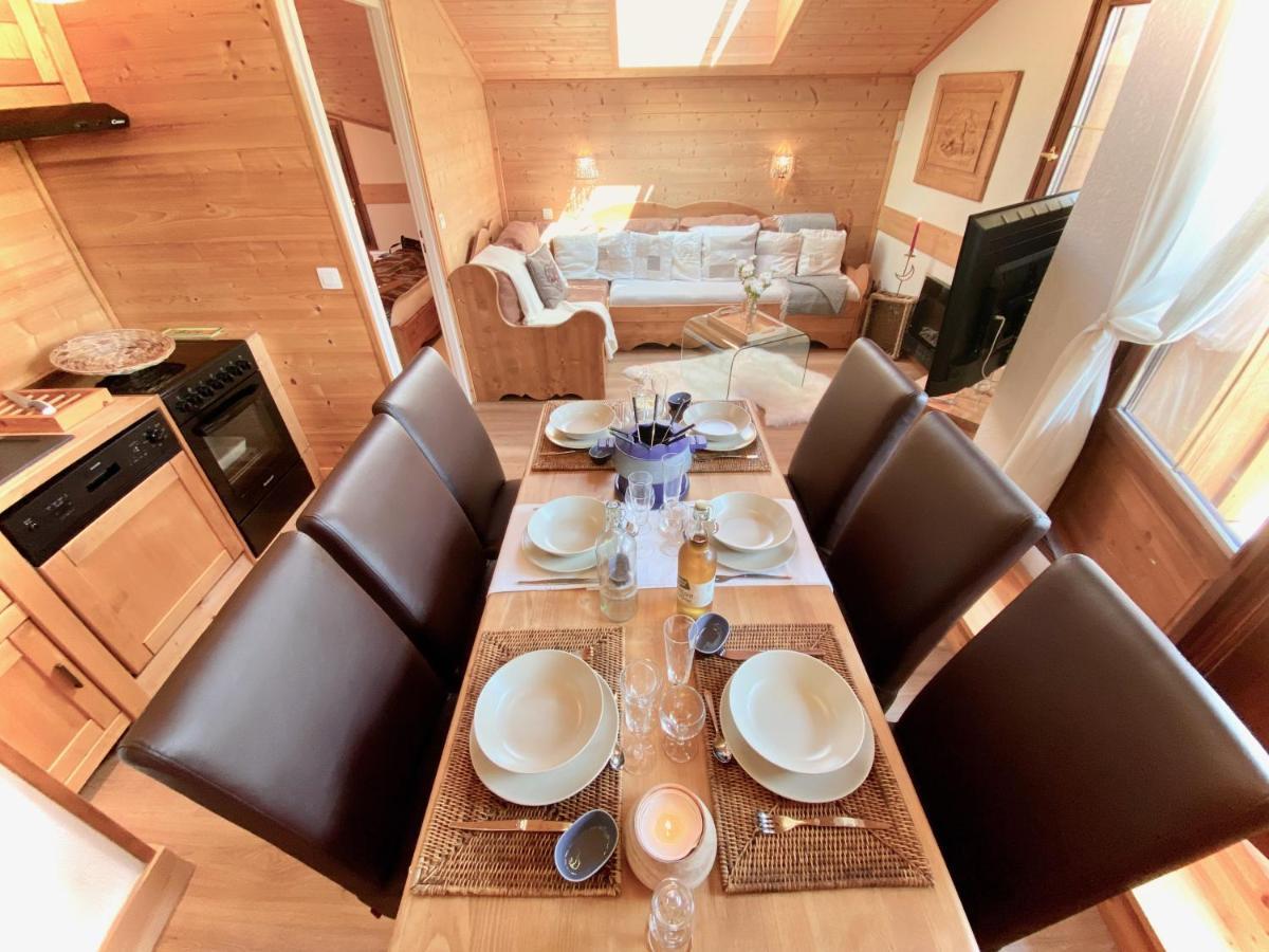 フルメAppt 3Ch, Au Pied Des Pistes A La Deco Soigneeアパートメント エクステリア 写真