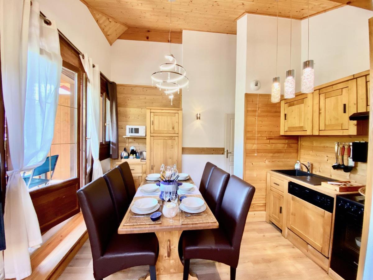 フルメAppt 3Ch, Au Pied Des Pistes A La Deco Soigneeアパートメント エクステリア 写真