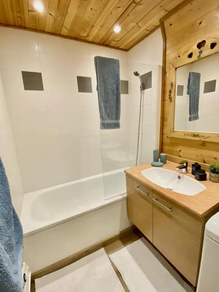 フルメAppt 3Ch, Au Pied Des Pistes A La Deco Soigneeアパートメント エクステリア 写真